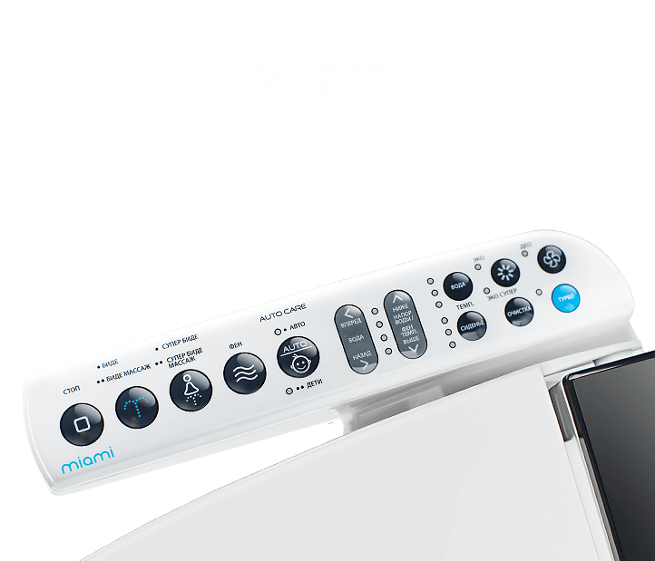 Электронная крышка-биде Miami